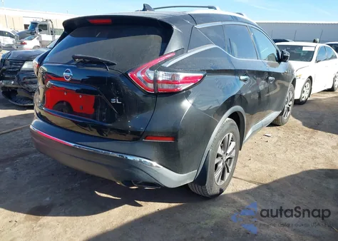 2017 Nissan Murano Sl из США, поврежденный, VIN 5N1AZ2MG7HN183470